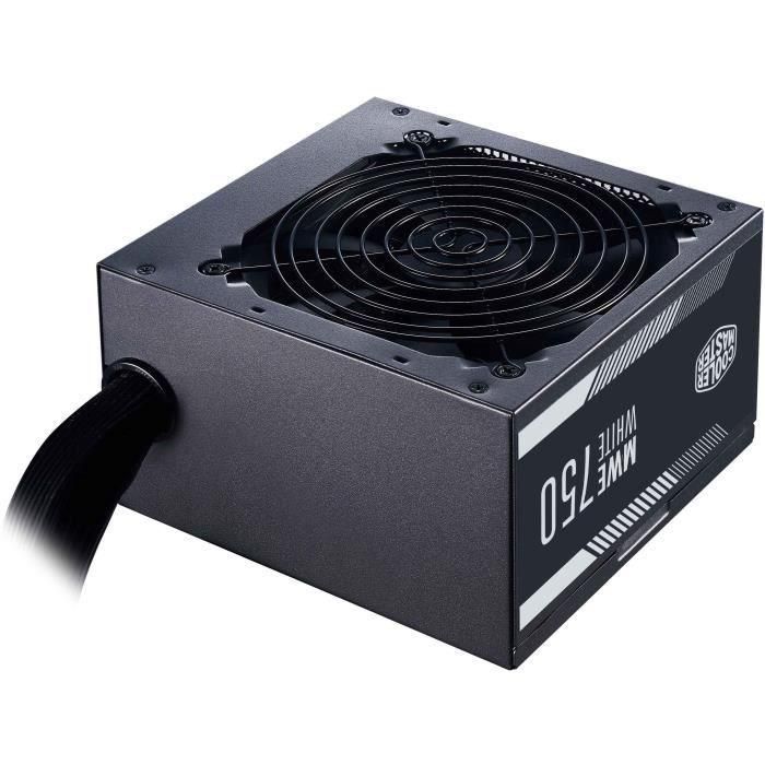 COOLER MASTER MWE Bronze 750W V2 - Fuente de alimentación 750W - 230V (Certificado 80 Plus Bronze 5 años de garantía) Cables planos negros 3