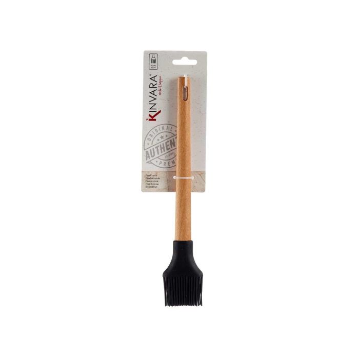 Pincel Cocina Silicona Mango Madera De Haya 28Cm Kinvara (48 Unidades) 2 Pincel Cocina Silicona Mango Madera De Haya 28Cm Kinvara (48 Unidades) 2