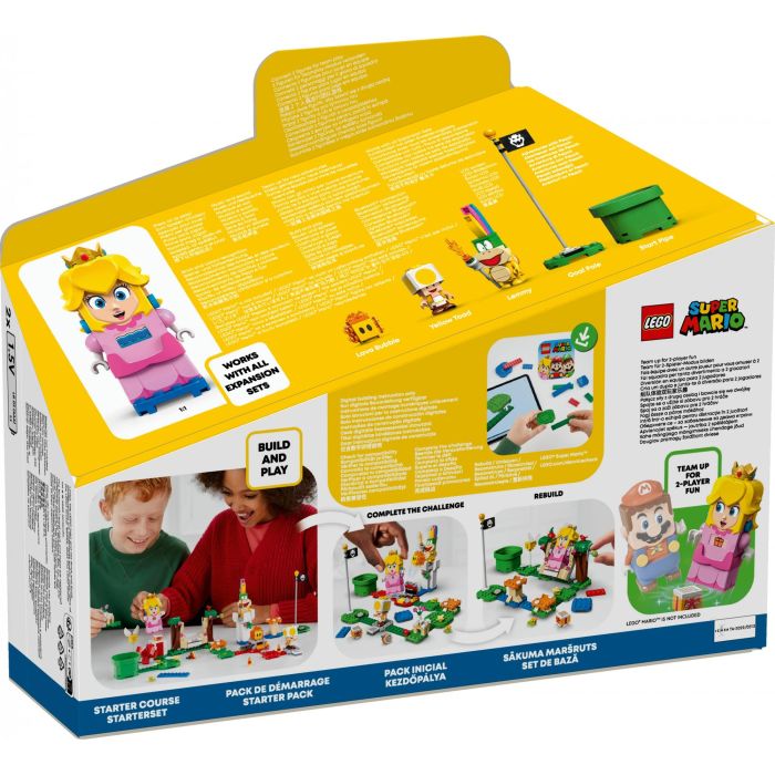 LEGO 71403 Super Mario Aventuras con Peach – Set Inicial con Figura Interactiva, Toad y Lemmy 8 LEGO 71403 Super Mario Aventuras con Peach – Set Inicial con Figura Interactiva, Toad y Lemmy 8