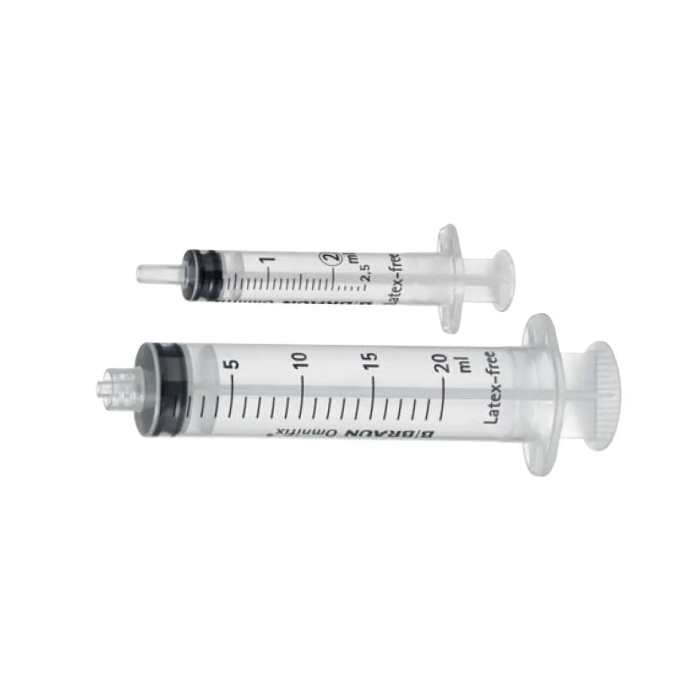 B. Braun Jeringa Omnifix 3 Cuerpos 2 mL Luerlock 100Ud