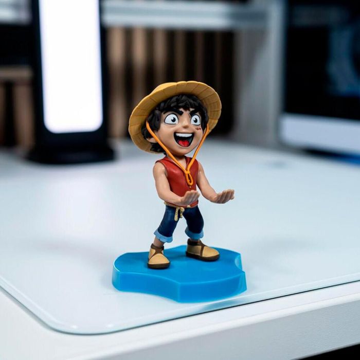 EXQUISITE GAMING Mini Cable Guy Luffy One Piece Soporte para Auriculares 8x8x11cm 2