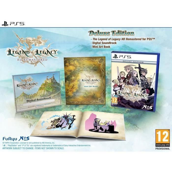 The Legend of Legacy: HD Remastered - Juego de PS5 - Edición Deluxe 1