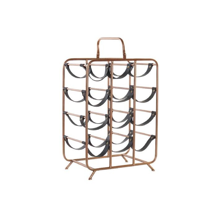 Botellero Loft DKD Home Decor Cobrizo Negro 23.5 x 61 x 37 cm
