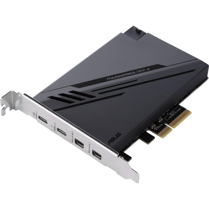 ASUS ThunderboltEX 4 Tarjeta de Expansión Thunderbolt 4 PCIe 3.0 USB 3.2 Gen 2 Negro Compatible con ASUS Intel 500 1