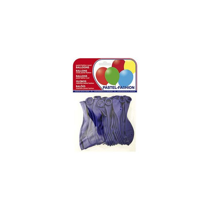 Globo 100% Latex Biodegradable Azul Marino Bolsa De 20 Unidades