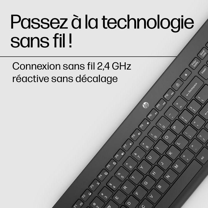 HP 230 Wireless Keyboard Black - UK 12 HP 230 Wireless Keyboard Black - UK 12