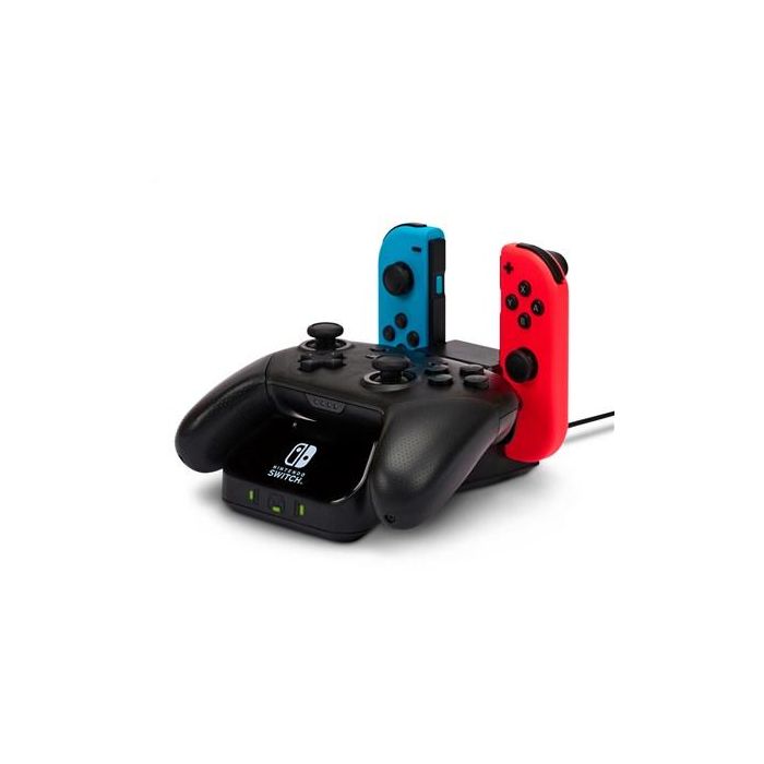 Power A 1525991-01 HUB de Carga para Nintendo Switch y Mandos Pro, Compatible con Joy-Cons y Mandos Inalámbricos PowerA 5 Power A 1525991-01 HUB de Carga para Nintendo Switch y Mandos Pro, Compatible con Joy-Cons y Mandos Inalámbricos PowerA 5