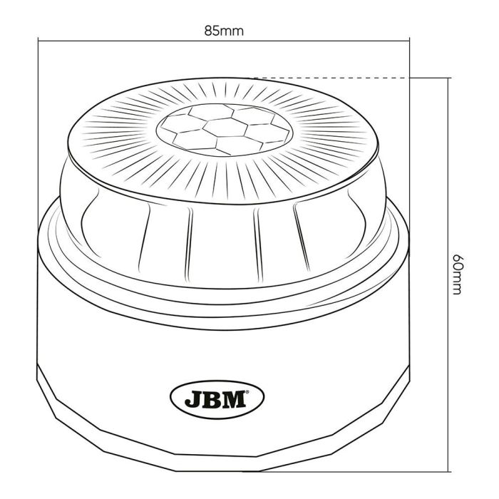 Baliza v16 de emergencia homologada conectada geolocalizable con dgt 3.0 jbm 5