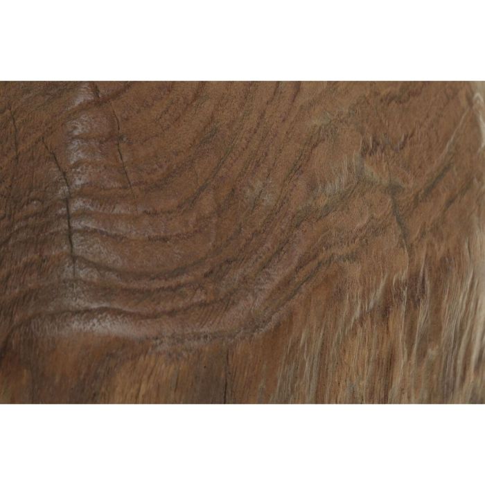 DKD Home Decor Indonesia 1c24 Figura Balines Natural Negro Teca Hierro 33 x 17 x 42 cm 2