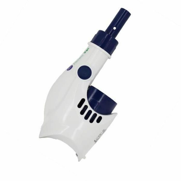 Gre Electric VAC Aspiradora de piscina eléctrica recargable sin cables para piscinas enterradas, escaleras y esquinas, con filtro, blanco y azul 4