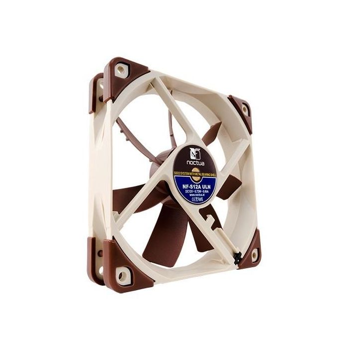 Noctua NF-S12A-ULN Ventilador de Caja 120mm, 800RPM, 8.6dB(A), Flujo de Aire 74.3M3/H, 3 Pines 1 Noctua NF-S12A-ULN Ventilador de Caja 120mm, 800RPM, 8.6dB(A), Flujo de Aire 74.3M3/H, 3 Pines 1