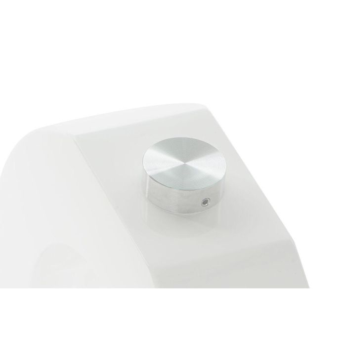 DKD Home Decor Mesa de Centro Moderna con Tapa de Cristal y Estructura de MDF Blanco Transparente Desmontable 60x110x45 cm 5 DKD Home Decor Mesa de Centro Moderna con Tapa de Cristal y Estructura de MDF Blanco Transparente Desmontable 60x110x45 cm 5