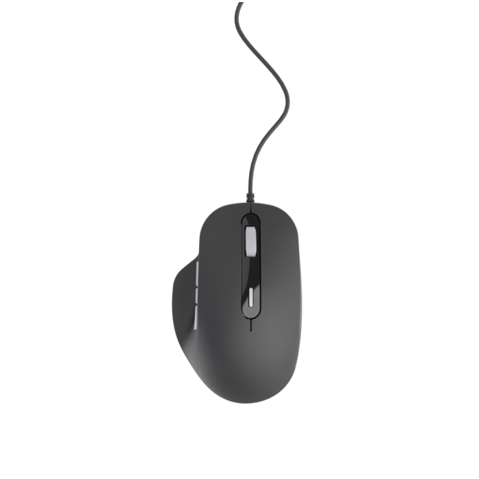 GEMBIRD MUS-6B-02 Ratón Oficina Mano Derecha USB Tipo A Óptico 3600 DPI