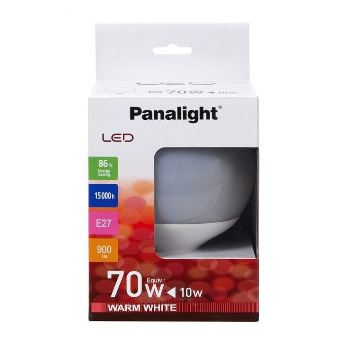 Lámpara Led Globo D120 Frost E27 De 10W 2700K PANASONIC-PANALIGHT LDGLOV10L27E27EPL 2