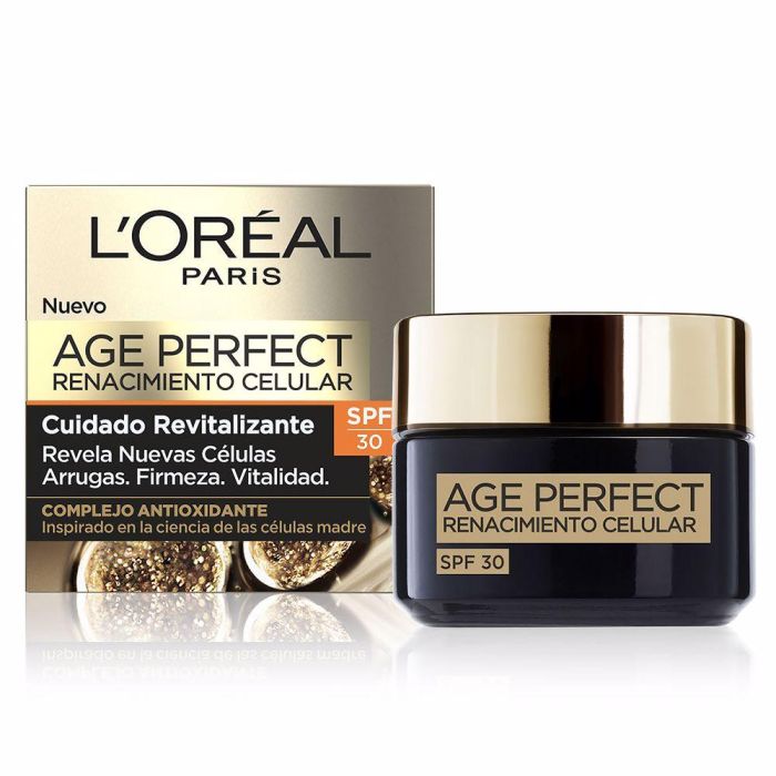 L'Oréal Paris AGE PERFECT RENACIMIENTO CELULAR SPF30 Crema de Día 50 ml L'Oréal Paris AGE PERFECT RENACIMIENTO CELULAR SPF30 Crema de Día 50 ml