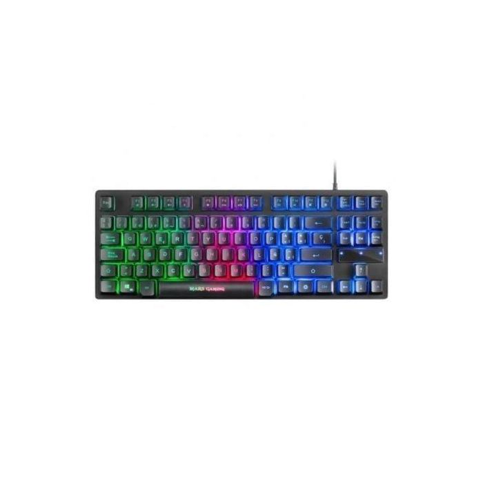 Mars Gaming MCPTKLES Pack Gaming: Teclado TKL H-Mech RGB y Ratón Óptico 3200 DPI - Compatibilidad Universal PC/Consola 1