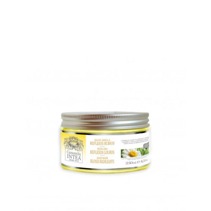 Camomila Intea Mascarilla Capilar Reflejos Rubios, Brillo y Reparación para Cabello Seco, Dañado o con Mechas 250 ml