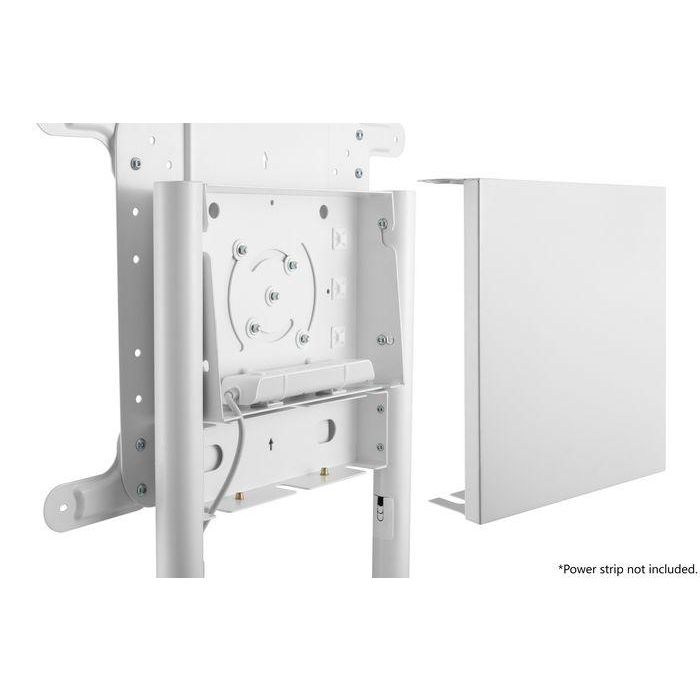 Vivolink Soporte Móvil VLFS3770 Giratorio Blanco, VESA 600x400, Pantallas 37"-70", hasta 70 kg 13