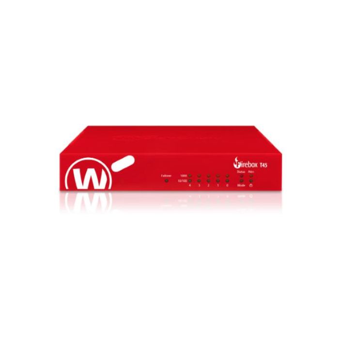 WGT Firebox T45-CW with 3-yr Basic Security Suite (EU) 0 WGT Firebox T45-CW with 3-yr Basic Security Suite (EU) 0