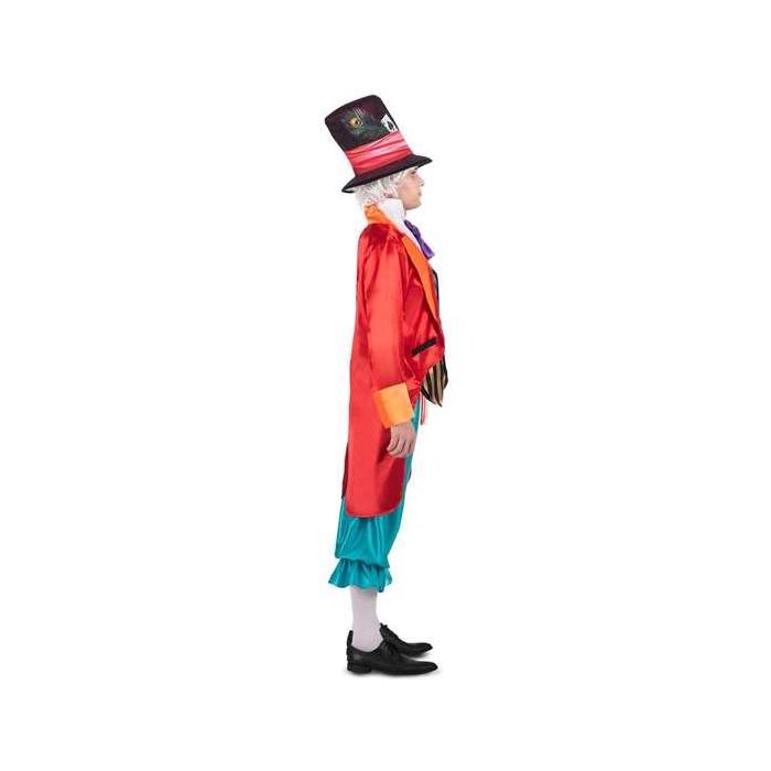 Disfraz sombrerero loco sombrero, cuello con pajarita, chaqueta con chaleco y pantalón talla m 2 Disfraz sombrerero loco sombrero, cuello con pajarita, chaqueta con chaleco y pantalón talla m 2
