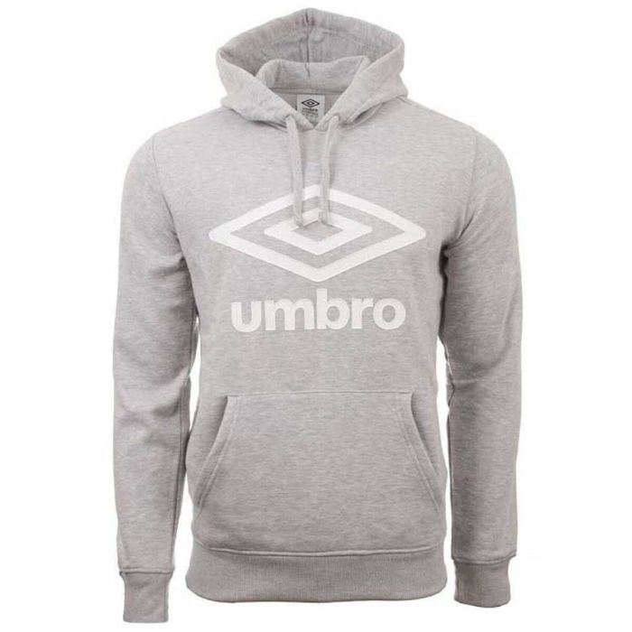 Sudadera con Capucha Hombre Umbro Logo Gris 0 Sudadera con Capucha Hombre Umbro Logo Gris 0
