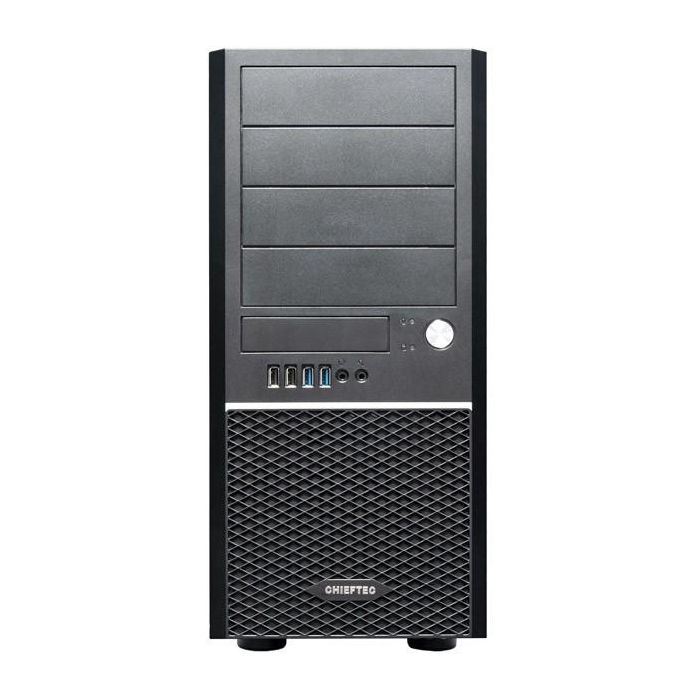 Chieftec CM-25B-OP Torre PC Gaming Midi Classic Series Negra ATX, Micro ATX, Mini-ITX para Placas Base 2