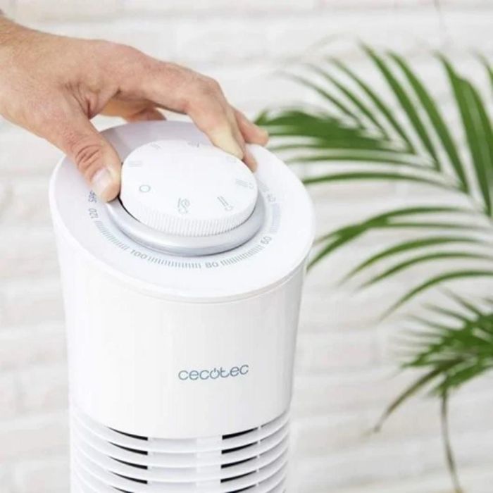 Cecotec EnergySilence 6090 Skyline Ventilador de Torre Silencioso para Suelo Blanco 45W 1 Cecotec EnergySilence 6090 Skyline Ventilador de Torre Silencioso para Suelo Blanco 45W 1