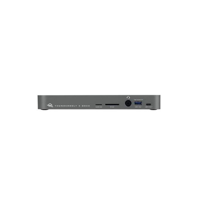 OWC Thunderbolt 3 Dock 14 Puertos 85W Carga USB 3.1 Mini DP Ethernet Lector SD/microSD Audio Mac/PC Gris Espacial 2 OWC Thunderbolt 3 Dock 14 Puertos 85W Carga USB 3.1 Mini DP Ethernet Lector SD/microSD Audio Mac/PC Gris Espacial 2