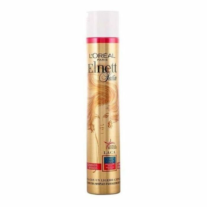 L'Oréal Paris ELNETT Laca Fijación Fuerte Cabellos Teñidos Spray 400 ml