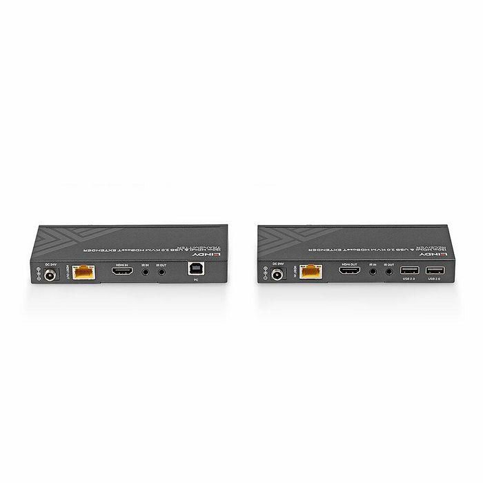 Lindy 150m Cat.6 HDMI 4K60, USB 2.0 & IR HDBaseT KVM Extender 3 Lindy 150m Cat.6 HDMI 4K60, USB 2.0 & IR HDBaseT KVM Extender 3