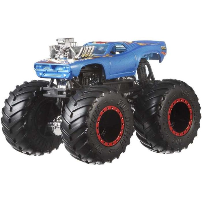 Mattel Coche Básico Monster Trucks Escala 1:64 - Modelos Surtidos