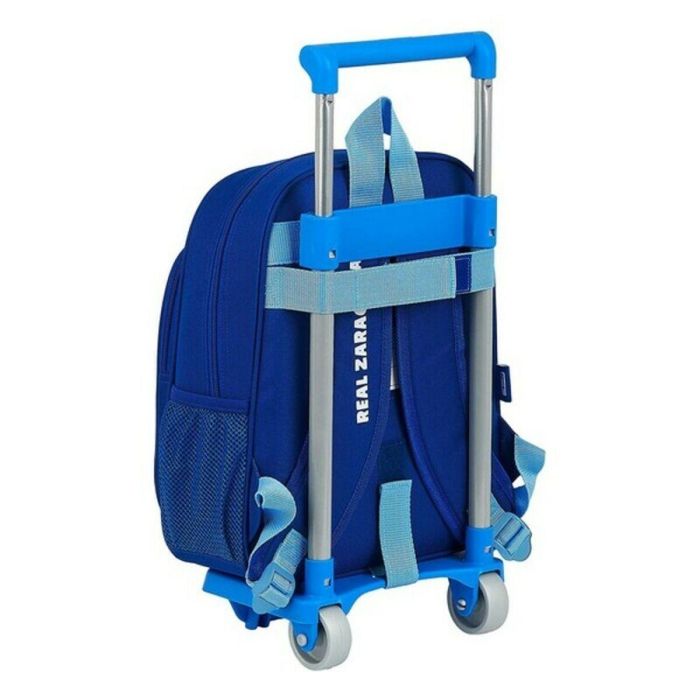 Mochila Escolar con Ruedas 705 Real Zaragoza (27 x 10 x 67 cm) 3 Mochila Escolar con Ruedas 705 Real Zaragoza (27 x 10 x 67 cm) 3