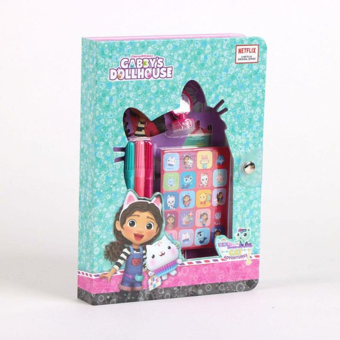 Cerdá Cuaderno Set Gabby's Dollhouse Multicolores 14.5 x 20 x 3 cm para +3 Años 5 Cerdá Cuaderno Set Gabby's Dollhouse Multicolores 14.5 x 20 x 3 cm para +3 Años 5