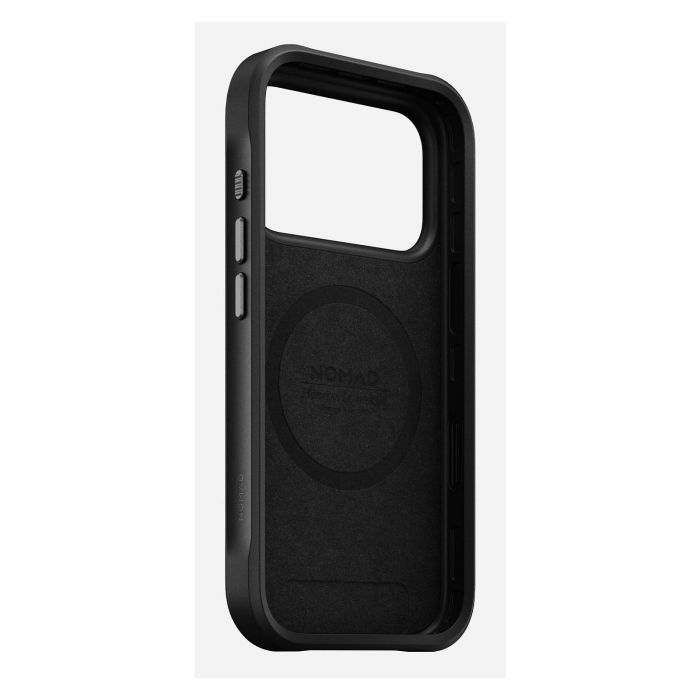 Nomad Funda iPhone 17 Pro, Rugged Leather Case de Cuero Horween Negro - Compatible con MagSafe, Resistente a Caídas 3 Nomad Funda iPhone 17 Pro, Rugged Leather Case de Cuero Horween Negro - Compatible con MagSafe, Resistente a Caídas 3