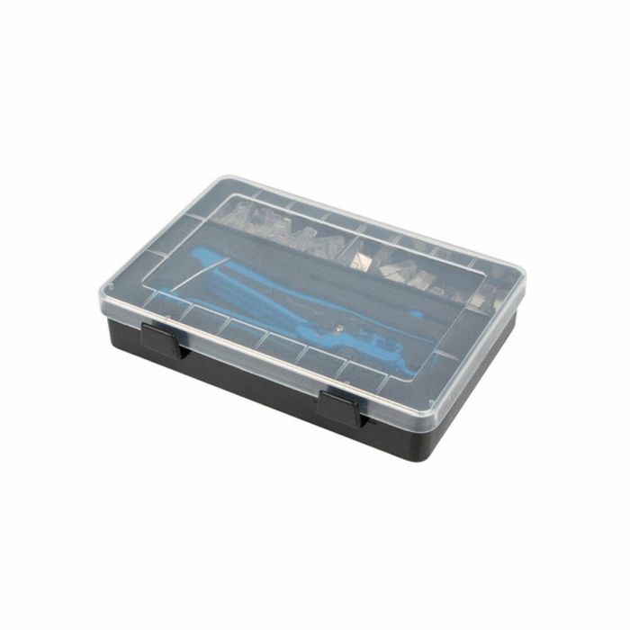 Lanberg NT-0303 Kit Crimpadora + Stripping para Redes RJ-11 RJ-12 RJ-45 con Funda 1 Lanberg NT-0303 Kit Crimpadora + Stripping para Redes RJ-11 RJ-12 RJ-45 con Funda 1