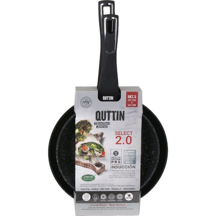 Set de Sartenes Quttin 3,5 mm (4 Unidades) 1 Set de Sartenes Quttin 3,5 mm (4 Unidades) 1