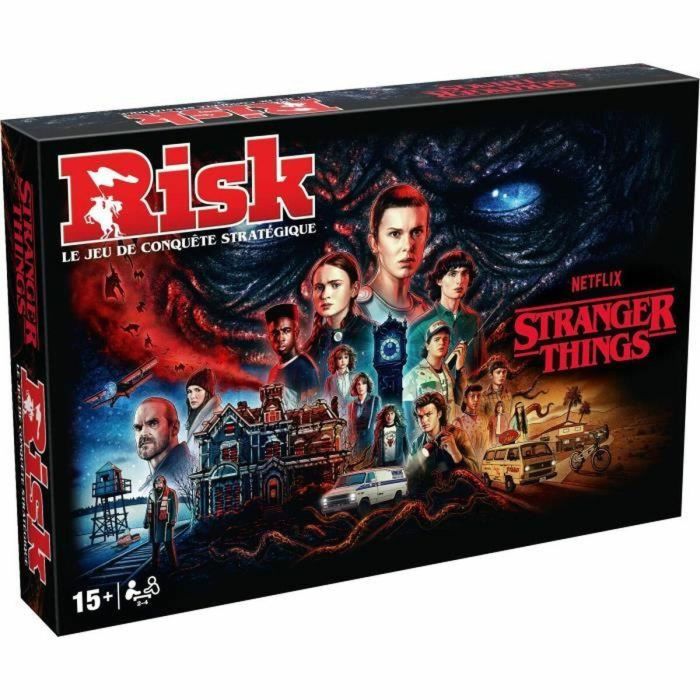 Winning Moves RISK Stranger Things - Juego de Mesa - Movimientos Ganadores - A partir de 15 años