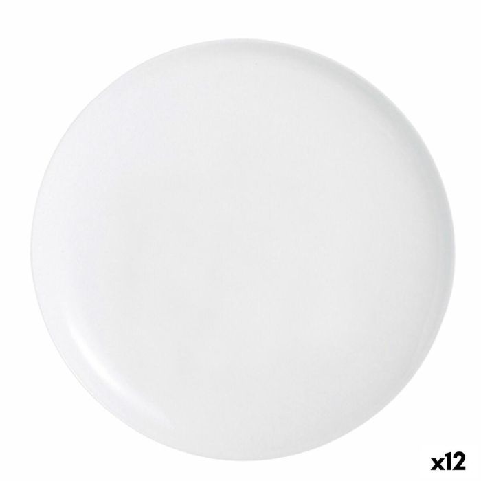 Plato para Pizza Luminarc Friends Time Blanco Vidrio Ø 32 cm (12 Unidades) 0 Plato para Pizza Luminarc Friends Time Blanco Vidrio Ø 32 cm (12 Unidades) 0