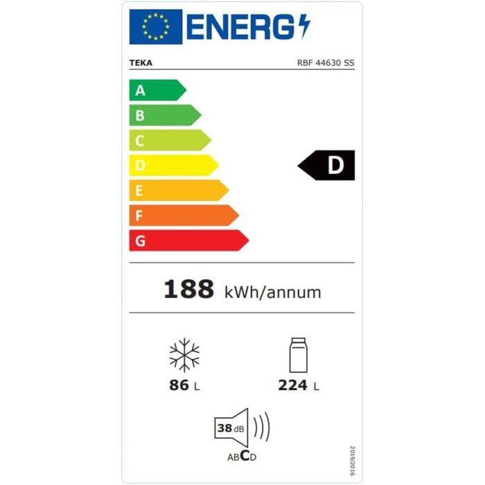 Frigorífico combinado Teka RBF44630INOX188 Blanco 1 Frigorífico combinado Teka RBF44630INOX188 Blanco 1