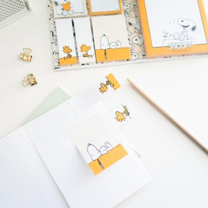 Cuaderno notas adhesivas Lazy Days Snoopy 3