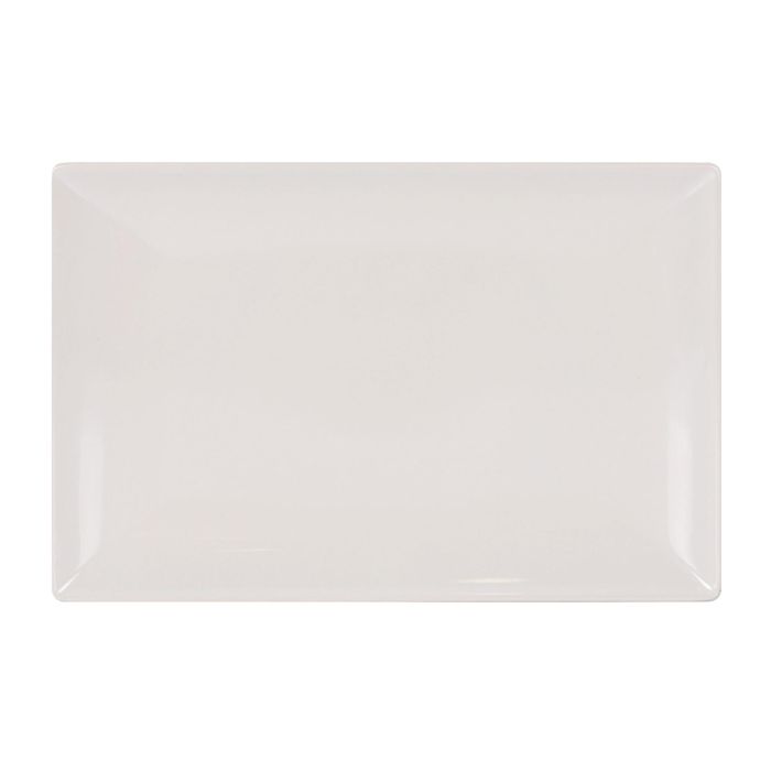 La Mediterranea Fuente Rectangular Ivory Brillo 34 x 22.5 cm (6 Unidades) 3