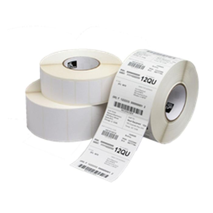 Rollo de Etiquetas Zebra 87604 102 x 102 mm Blanco Rollo de Etiquetas Zebra 87604 102 x 102 mm Blanco