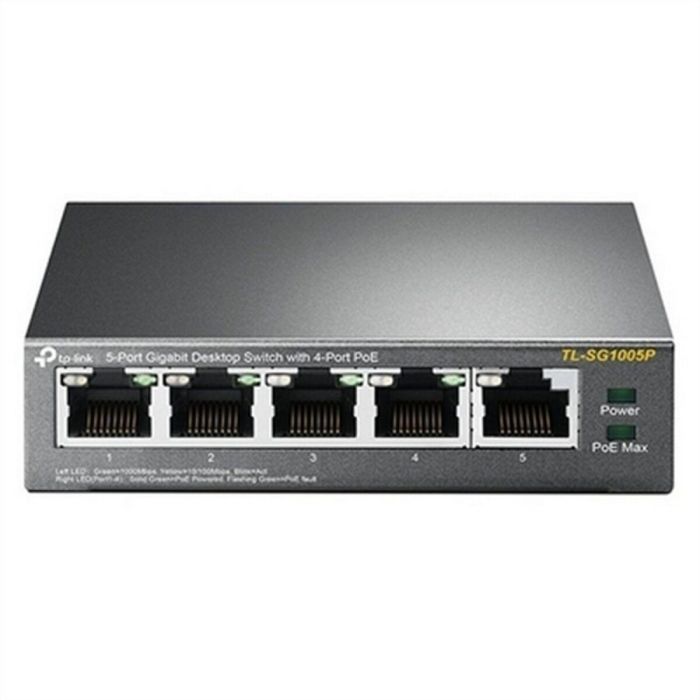 Switch de Sobremesa TP-Link TL-SG1005P LAN PoE Gris 5