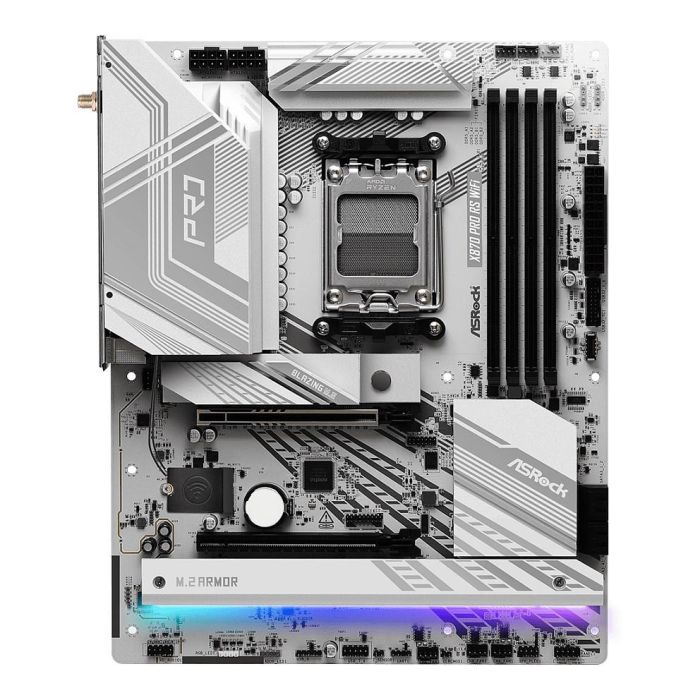 ASRock X870 Pro RS WiFi Placa Base AMD X870 Zócalo AM5 ATX DDR5 WiFi 7 2