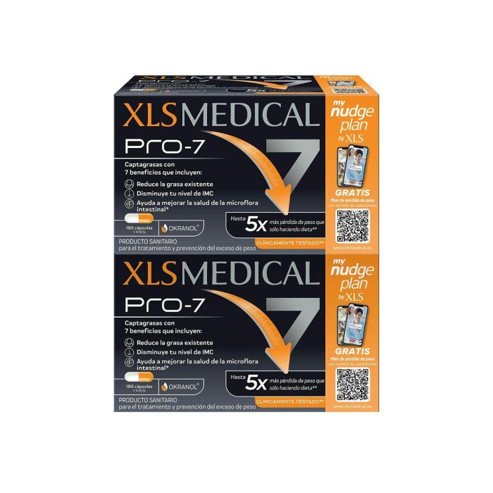 XLs Medical Pro-7 Captagrasas Pack 360 Cápsulas XLs Medical Pro-7 Captagrasas Pack 360 Cápsulas