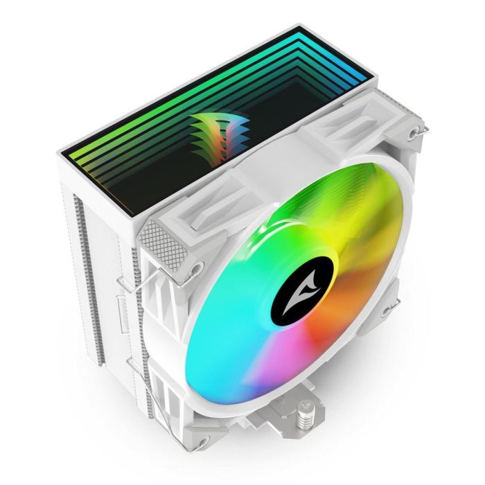 Sharkoon A50 RGB Refrigerador de CPU por Aire con Ventilador RGB 120mm PWM, 5 Tubos de Calor Cobre, 230W TDP y Espejo Infinito Blanco 3 Sharkoon A50 RGB Refrigerador de CPU por Aire con Ventilador RGB 120mm PWM, 5 Tubos de Calor Cobre, 230W TDP y Espejo Infinito Blanco 3
