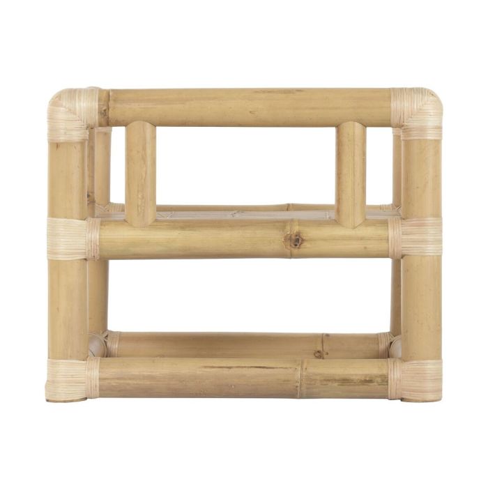 DKD Home Decor Sofá Tropical de Bambú y Ratán, Set de 4 Piezas, 135 cm Ancho x 70 cm Largo x 80 cm Alto 5