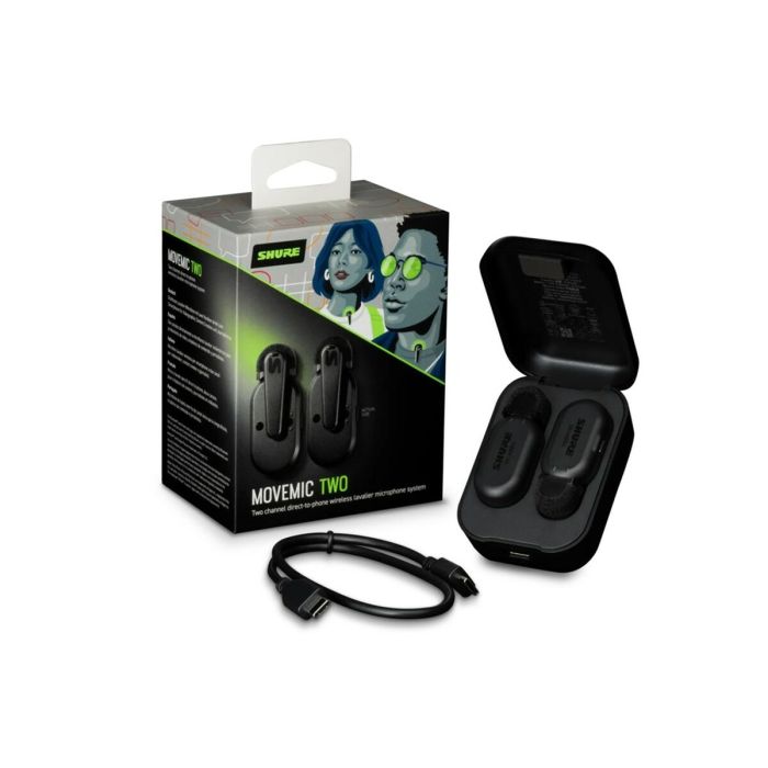 Micrófono Shure MV-TWO-Z6 Negro