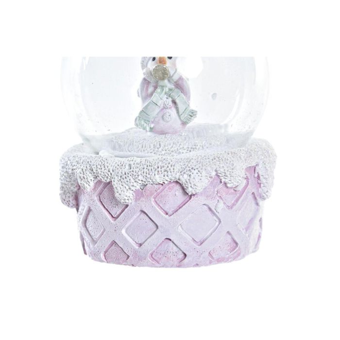 Figura Navidad Fantasia DKD Home Decor Rosa Blanco 7 x 9 x 7 cm (2 Unidades) 2 Figura Navidad Fantasia DKD Home Decor Rosa Blanco 7 x 9 x 7 cm (2 Unidades) 2