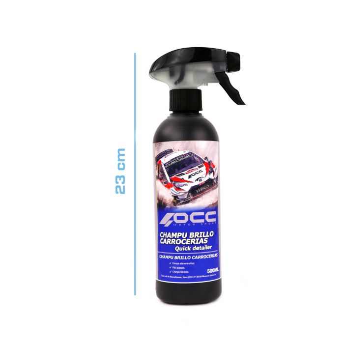 Occ Motorsport OCC47097 Champú Limpiador de Carrocerías Todo en Uno 500 mL con Efecto Brillo y Protección Antirayado 5 Occ Motorsport OCC47097 Champú Limpiador de Carrocerías Todo en Uno 500 mL con Efecto Brillo y Protección Antirayado 5